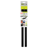 TWIST TIES BLK 72" 2PK