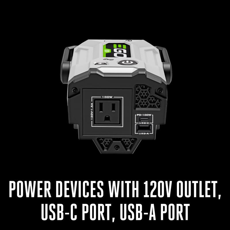 EGO Power+ Nexus Escape 180 W 120 V Battery Portable Inverter Sine Wave Tool Only