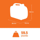 Generac PowerRush 3300 W 120 V Gasoline Portable Inverter Portable Generator