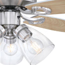 Westinghouse Crusader 42 in. Brushed Nickel White LED Indoor Ceiling Fan