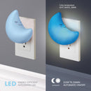 Globe Electric Automatic Plug-in Moon LED Night Light