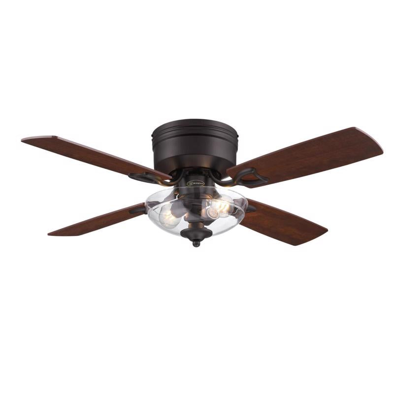 CEILING FAN LED BRWN 42"