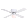 CEILING FAN LED WHT 42"