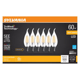 TW LED B10 SW 60W 6PK