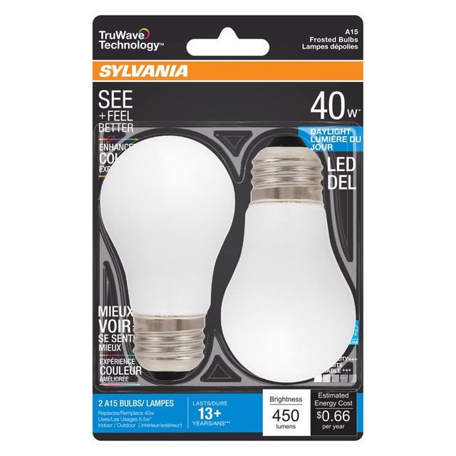 TW LED A15 DL 40W 2PK