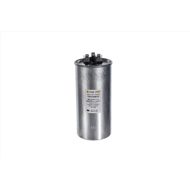 RND RUN CAPACTR 80+10MFD