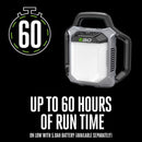 EGO Power+ 6.6 in. 1-Light each 40 W LED Portable Area Light