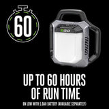 EGO Power+ 6.6 in. 1-Light each 40 W LED Portable Area Light