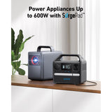 Anker 300 W Solar and Battery Portable Power Station