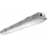 Lithonia Lighting 3.8 in. H X 5.4 in. W X 50.3 in. L Matte Gray Vaporite Light Fixture