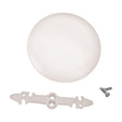 CEILNG BOX CVR WHT 5.39"