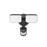 Globe Electric Motion-Sensing Battery Powered LED Black Security Light