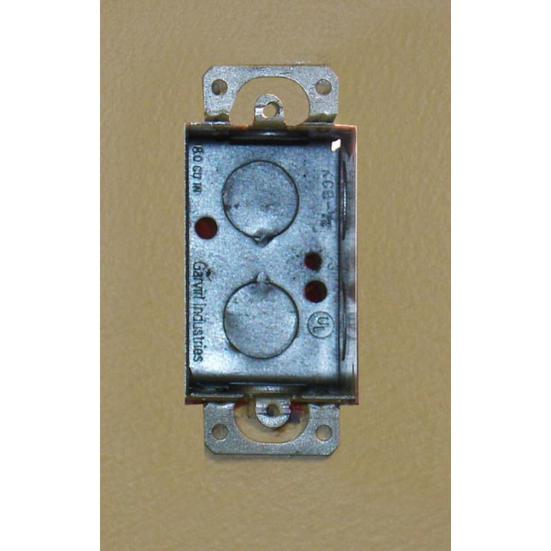 Southwire Old Work Rectangle Steel 1 gang Switch Box