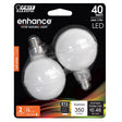 FT LED E26 SW 40W 2PK