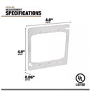 Southwire Square Steel Box Cover