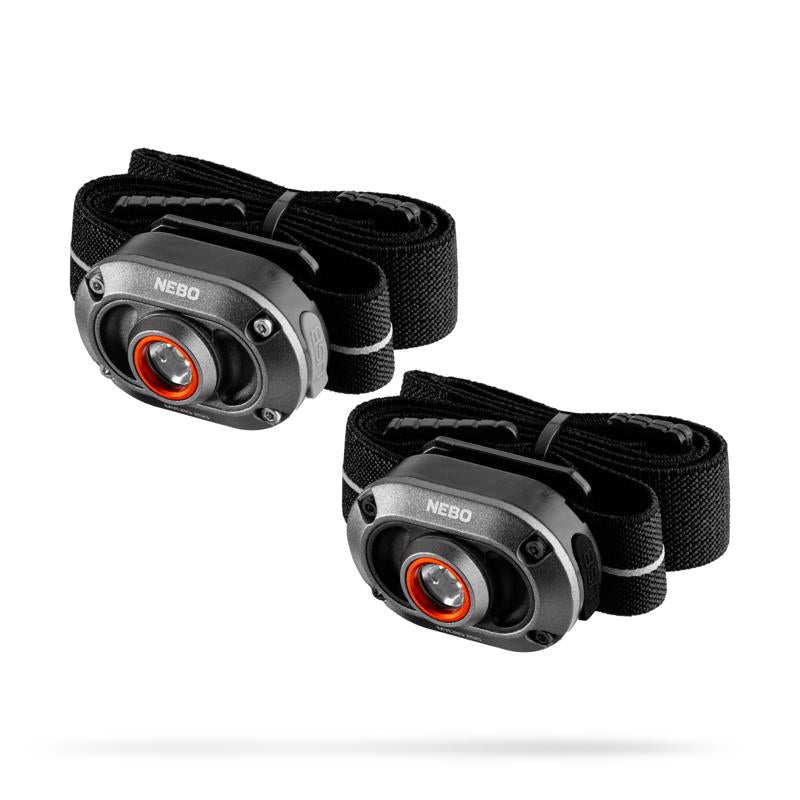 NEBO Mycro 250 lm Black/Gray LED Head Lamp