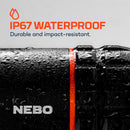 NEBO Slyde King 1000 lm Black LED Work Light Flashlight 18650 Battery