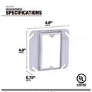 Southwire Square Steel Box Cover