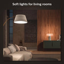 Philips HUE A19 E26 (Medium) Smart-Enabled LED Bulb Starter Kit Cool White 75 Watt Equivalence 2 pk