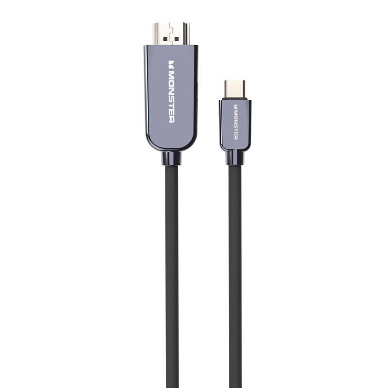 Monster Just Hook It Up USB Type C to HDMI Adapter - Thumbnail 2