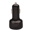 USB CAR CHARGER PVC BLK