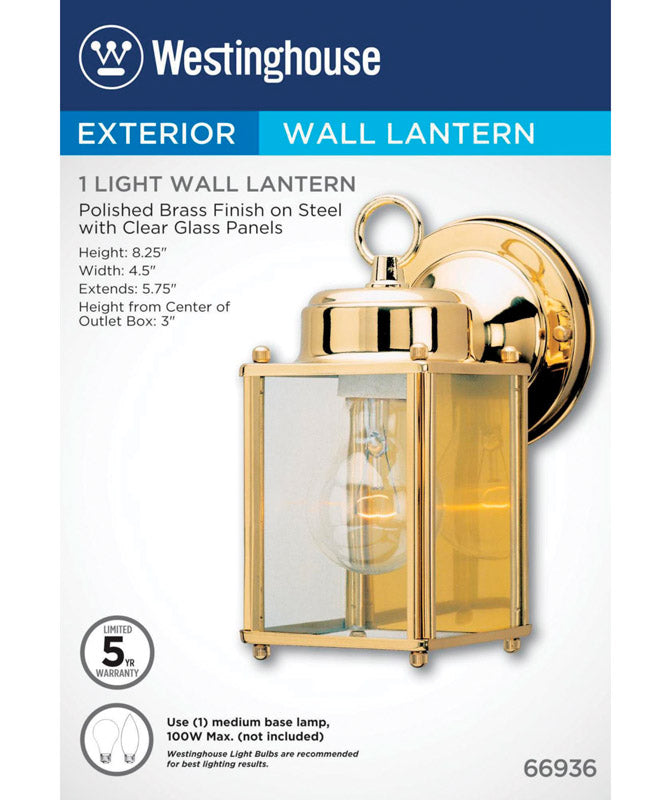 WALL LATRN CLR 100W 4.5W