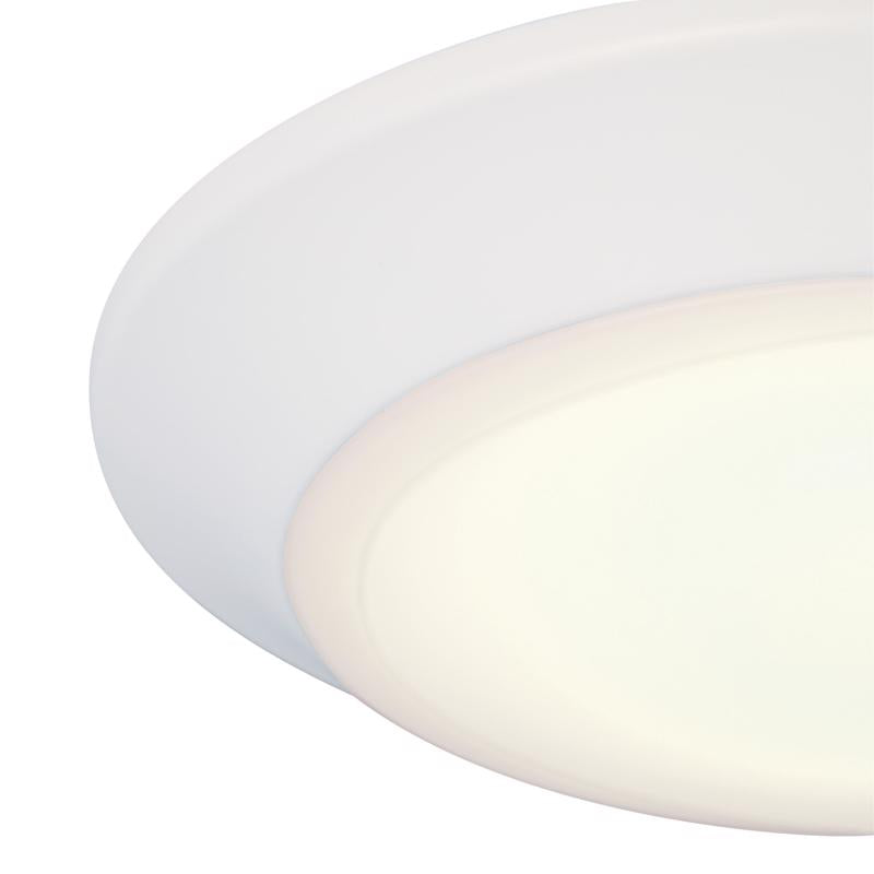 Westinghouse Lighting Makira 1.25 in. H X 7.5 in. W X 7.5 in. L Frost White Ceiling Fixture