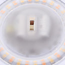 Westinghouse Color Changing Technology 1.25 in. H X 7.5 in. W X 7.5 in. L Frost Black Ceiling Fixtur