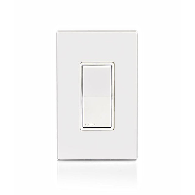 SWITCH ROCKER SINGLE WHT