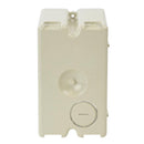 Allied Moulded Sliderbox New and Old Work 23 cu in Rectangle Fiberglass 1 gang Outlet Box Off White