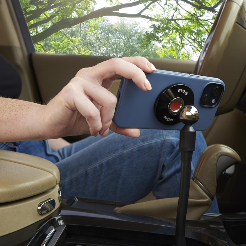 Nite Ize Steelie Multicolored Orbiter Plus Cup Holder Kit 1 pk