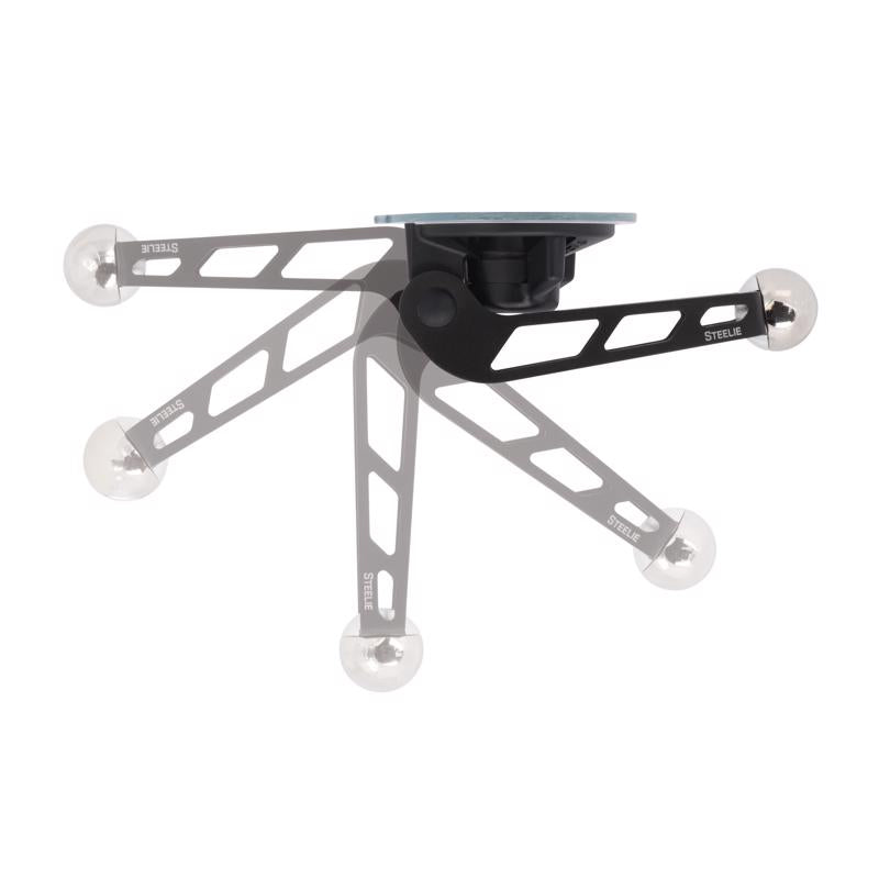 Nite Ize Steelie Multicolored Orbiter Plus Windshield Kit 1 pk