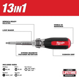 Milwaukee Multi-Bit Screwdriver 1 pk