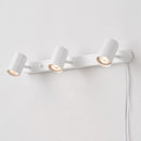 Globe Electric Matte White 3 lights LED Track Light Fixture