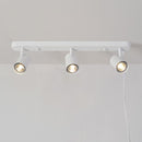 Globe Electric Matte White 3 lights LED Track Light Fixture