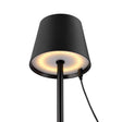 TABLE LAMP MTL BLK 150LM