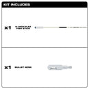 Milwaukee 5 ft. L Fiberglass Fish Sticks 1 pk