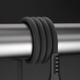 Statik PowerPivot USB-A to USB-C Cable 6 ft. Black