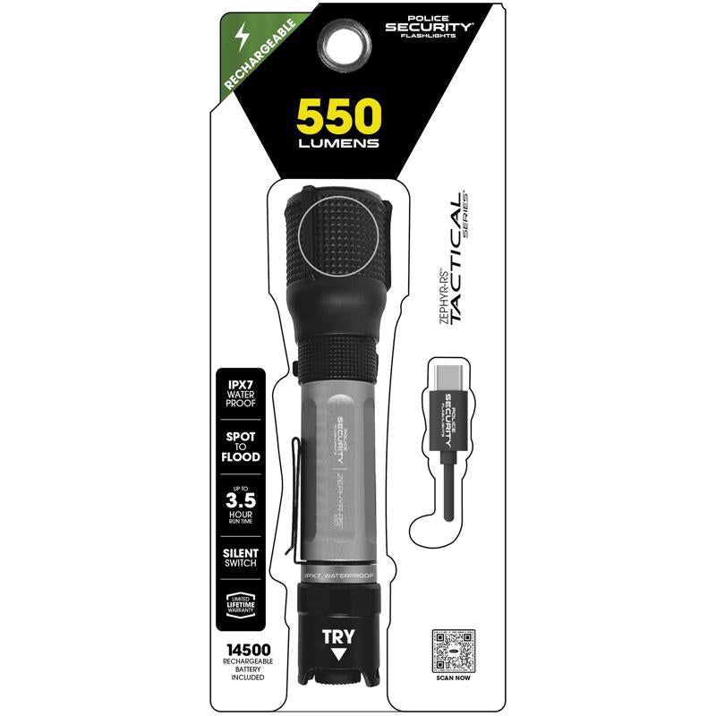 FLSHLGHT LED BK/GY 550LM