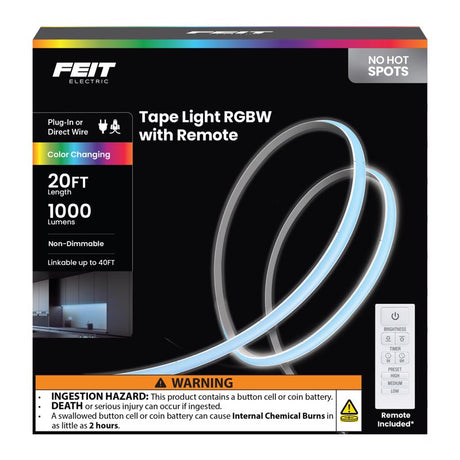 TPE LGHT LED PLG 20' 1PK