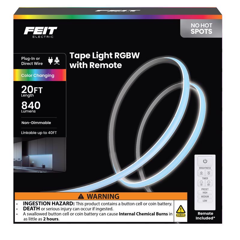 TAPE LIGHT LED 20' 840LM