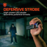 NEBO Edge 2000 lm Gray LED Tactical Flashlight