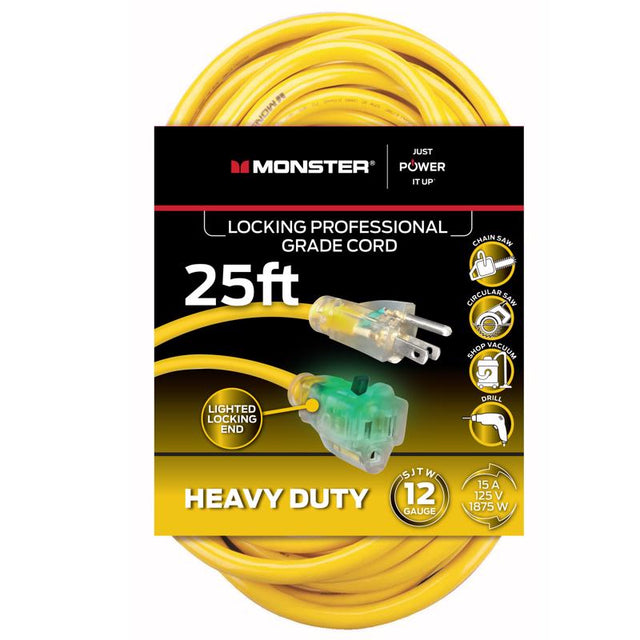 EXTNS CORD 12/3 SJTW 25'