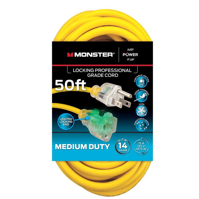 EXTNS CORD 14/3 SJTW 50'