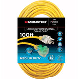 EXTNS CORD 14/3SJTW 100'