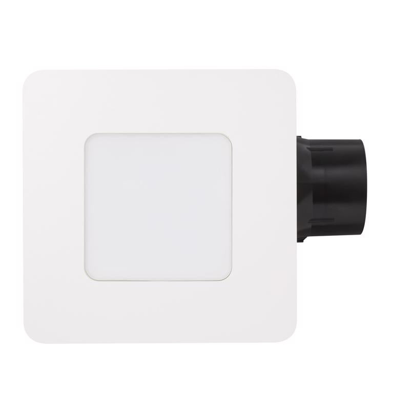 Broan Roomside Series 80 CFM 1.5 Sones Bathroom Exhaust Fan with Light