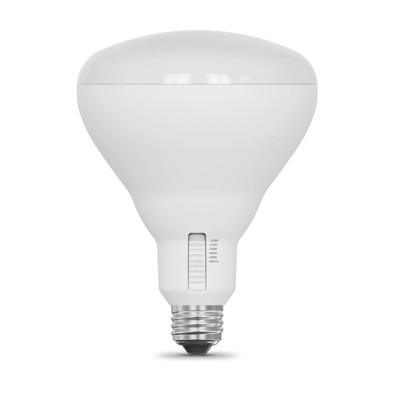 Feit BR40 E26 (Medium) LED Bulb Adjustable White 100 Watt Equivalence 2 pk