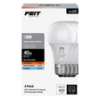 FT LED A19 3CCT 40W 4PK