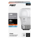 FT LED A19 3CCT 40W 4PK