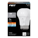 LED A19 E26 5CCT 75W 4PK